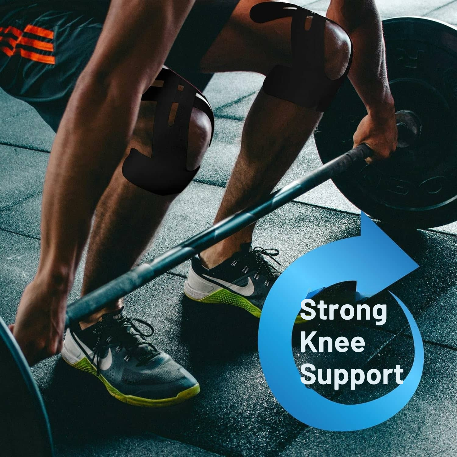 Voorgeknipte Kinesio Tape voor Knie – Ademende Knieondersteuning met Elastische Compressie voor Sport en Herstel | Sulvida