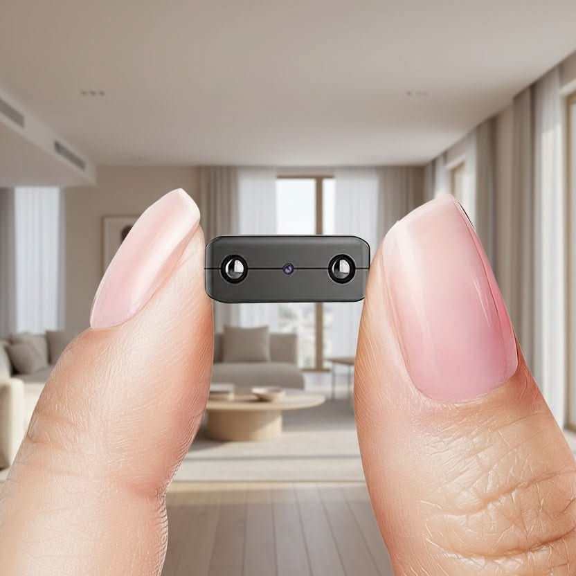 Caméra de sécurité avec vision nocturne Full HD, mini caméra de surveillance, détection de mouvement, sécurité intérieure, sans fil | Sulvida