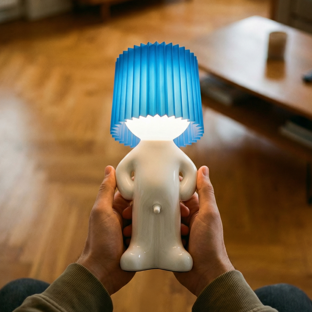 Draadloze LED-tafellamp met dimfunctie 29 cm 3000K warm wit USB-C oplaadbaar sfeerverlichting interieur | Sulvida