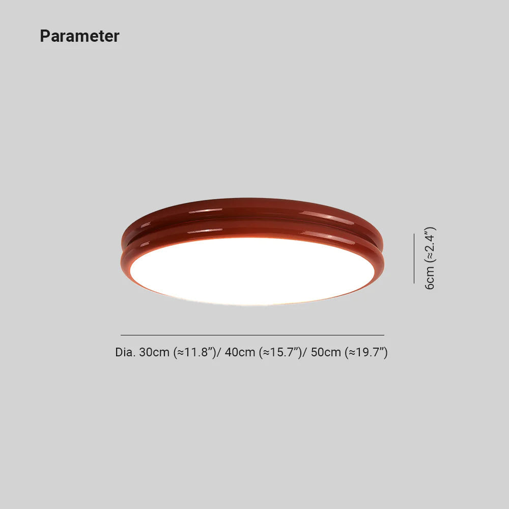 Moderne Plafondlamp Metaal Acryl Dimbaar Crème Rood Groen Oranje Woonkamer Slaapkamer Eetkamer Keuken | Sulvida