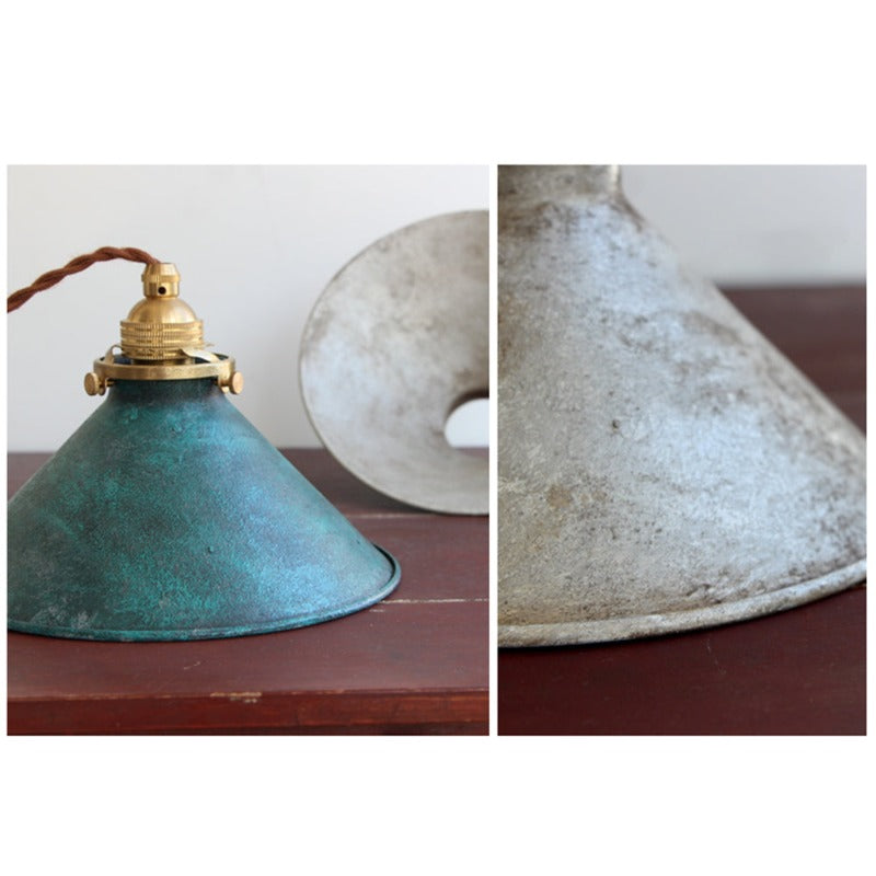 Retro Metalen Hanglamp Conusvorm Keuken Balkon Eetkamer Woonkamer Vintage Industrieel Sfeerlicht Design | Sulvida