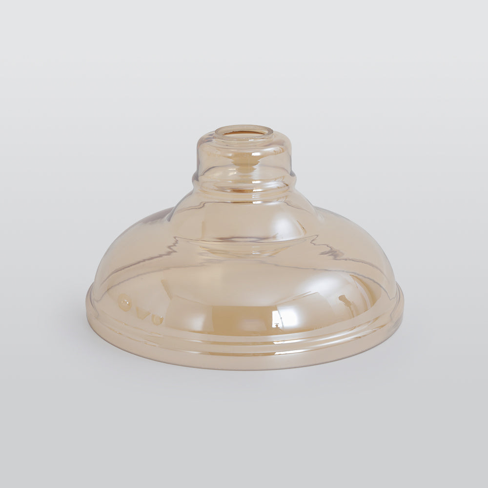 Industriële Glazen Hanglamp Metaal E27 Fitting Clear Amber Smoke Grey Verstelbaar Snoer Eetkamer Woonkamer | Sulvida