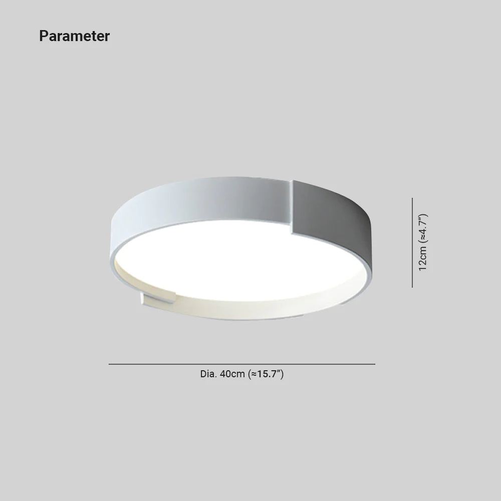 Dubbele Laags Plafondlamp LED Rond Metaal Acryl Dimbaar Wit Grijs Groen Goud Elegant Modern Interieur | Sulvida