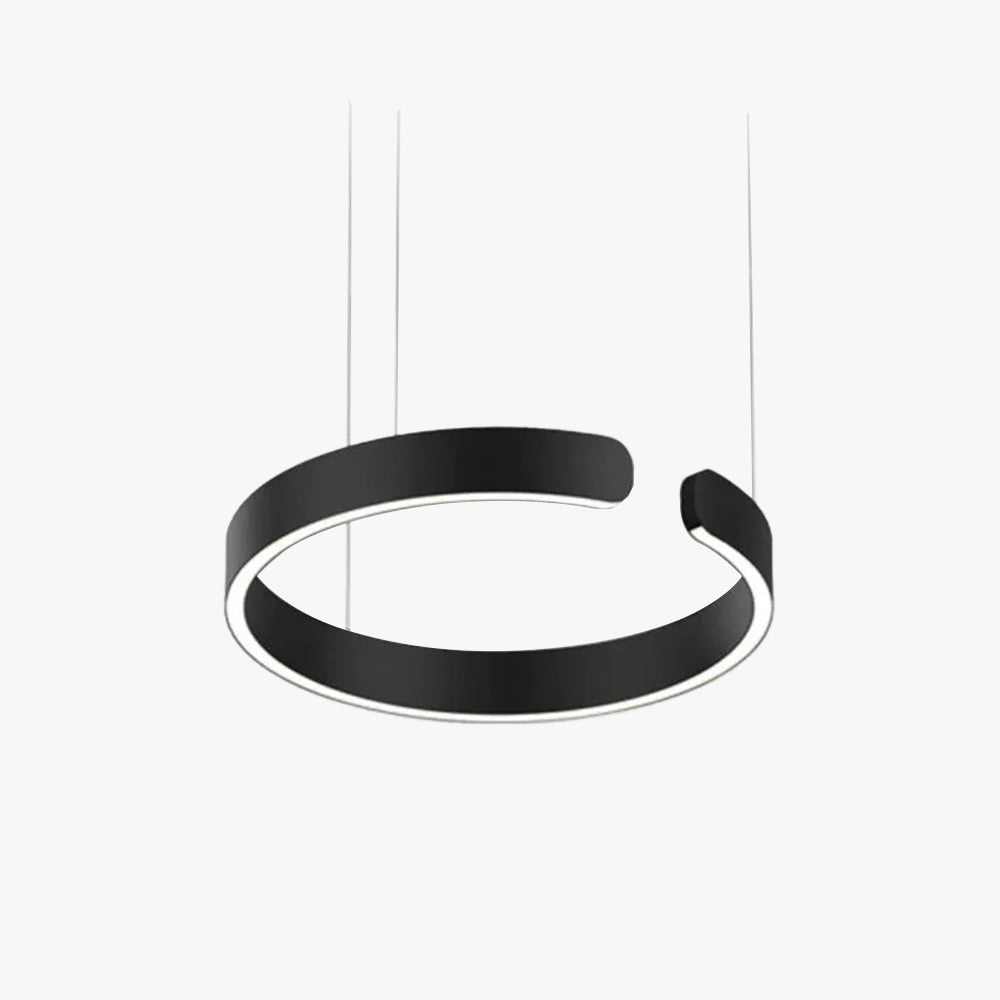 LED Ringlamp Hangverlichting Minimalistisch Metalen Design Modern voor Woonkamer Slaapkamer Eetkamer | Sulvida