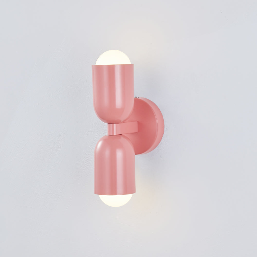 LED Wandlamp Metaal Twee Lichtpunten Decoratief Slaapkamer Woonkamer Wand Verlichting Modern Design Interieur | Sulvida