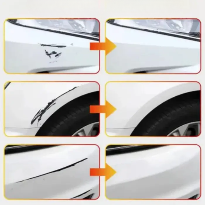 Lakstift Auto Zwart Wit Zilver Lakbescherming Krasvuller Precisietip Beschermlaag Lakschade Herstellen Autolak | Sulvida