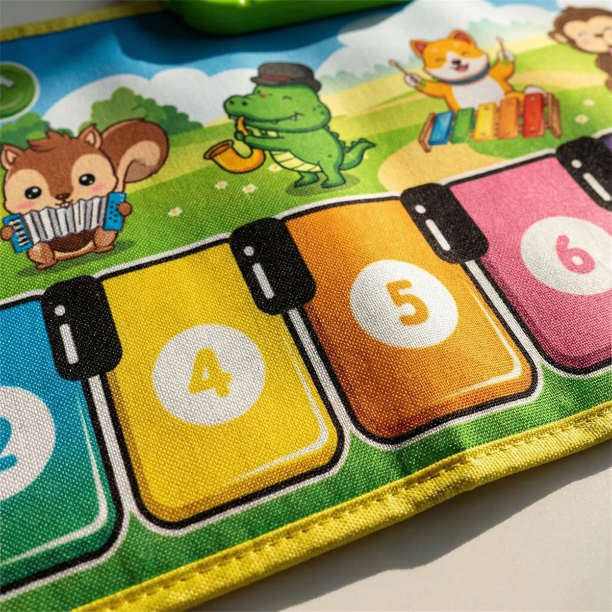 Tapis musical interactif pour enfants avec instrument à touches, grand tapis de jeu, jouet musical éducatif | Sulvida