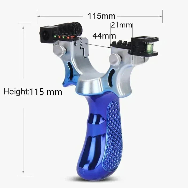 Katapult met LED-Vizier Antislip Handgreep Waterpas Polycarbonaat Precisie voor Outdoor Target Practice | Sulvida