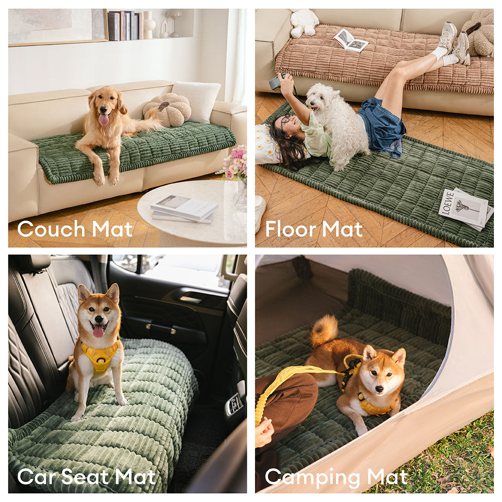 Waterbestendige Bankhoes Flanel Huisdierdeken Antislip Meubelbeschermer Ademend voor Bank en Sofa Hond Kat | Sulvida