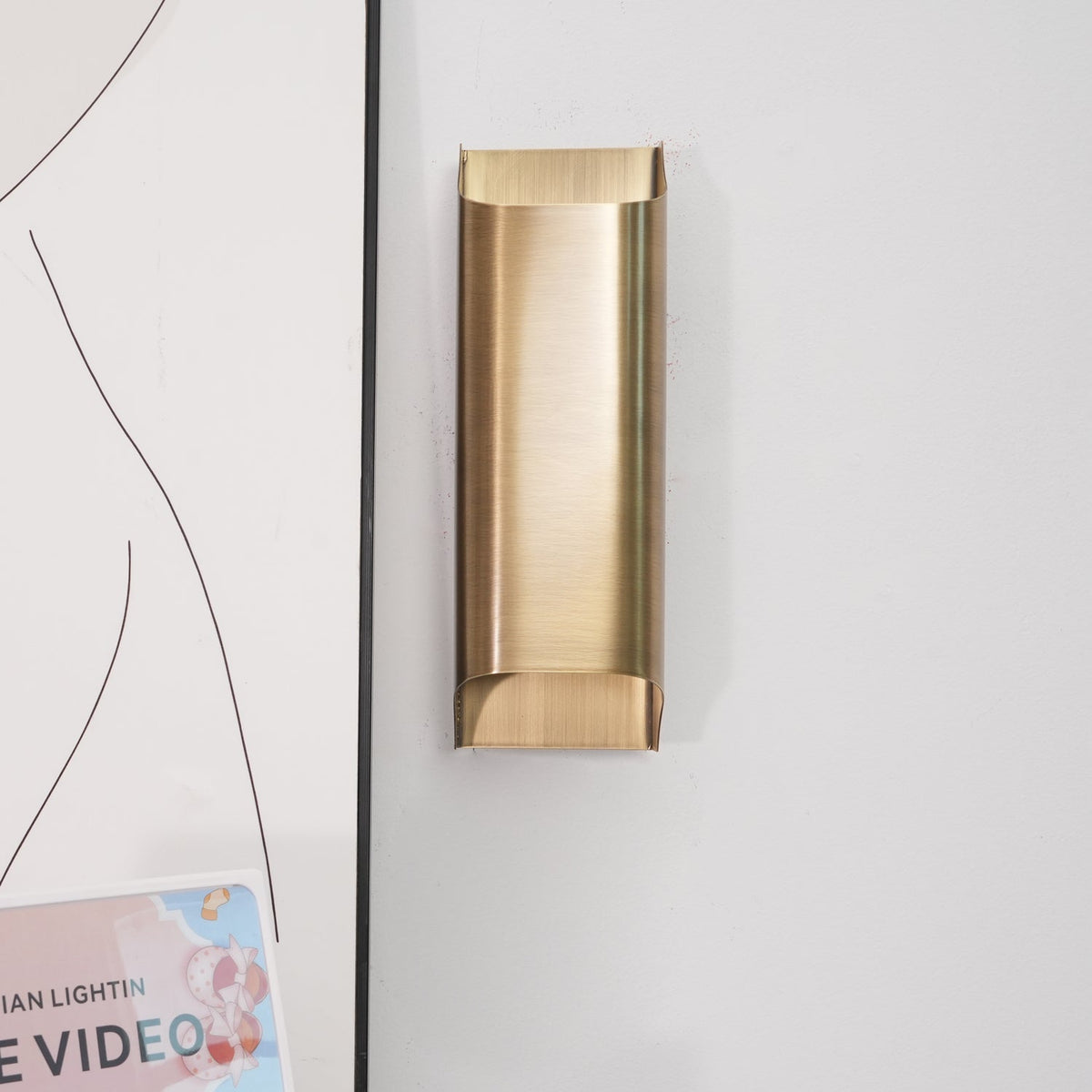 Wandlamp Messing met G9 Fitting Modern Design voor Woonkamer Slaapkamer Hal Binnenverlichting Stijlvol | Sulvida