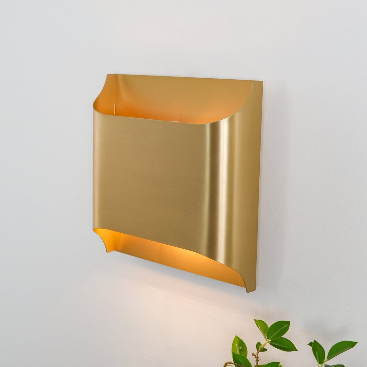 Wandlamp Messing met G9 Fitting Modern Design voor Woonkamer Slaapkamer Hal Binnenverlichting Stijlvol | Sulvida