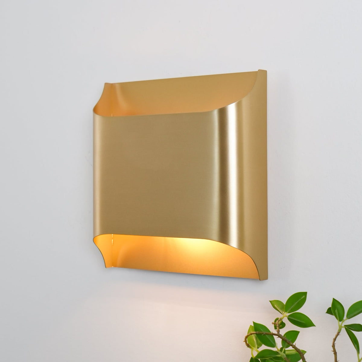 Wandlamp Messing met G9 Fitting Modern Design voor Woonkamer Slaapkamer Hal Binnenverlichting Stijlvol | Sulvida