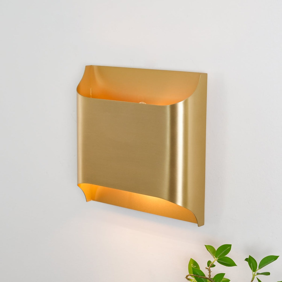 Wandlamp Messing met G9 Fitting Modern Design voor Woonkamer Slaapkamer Hal Binnenverlichting Stijlvol | Sulvida