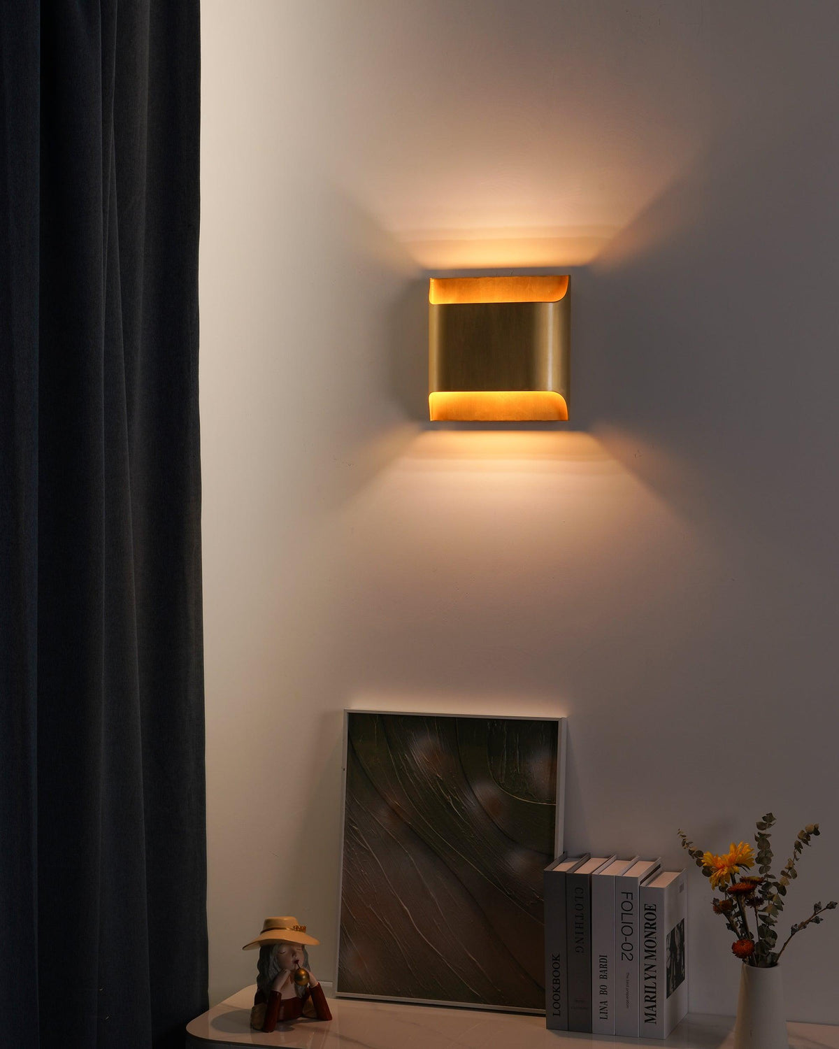 Wandlamp Messing met G9 Fitting Modern Design voor Woonkamer Slaapkamer Hal Binnenverlichting Stijlvol | Sulvida