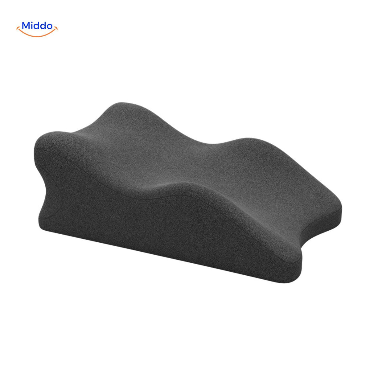 Beenkussen Elevatie Zwangerschap Grijs Comfortverhogend Ondersteunend Orthopedisch Kussen 60x36x24cm | Sulvida