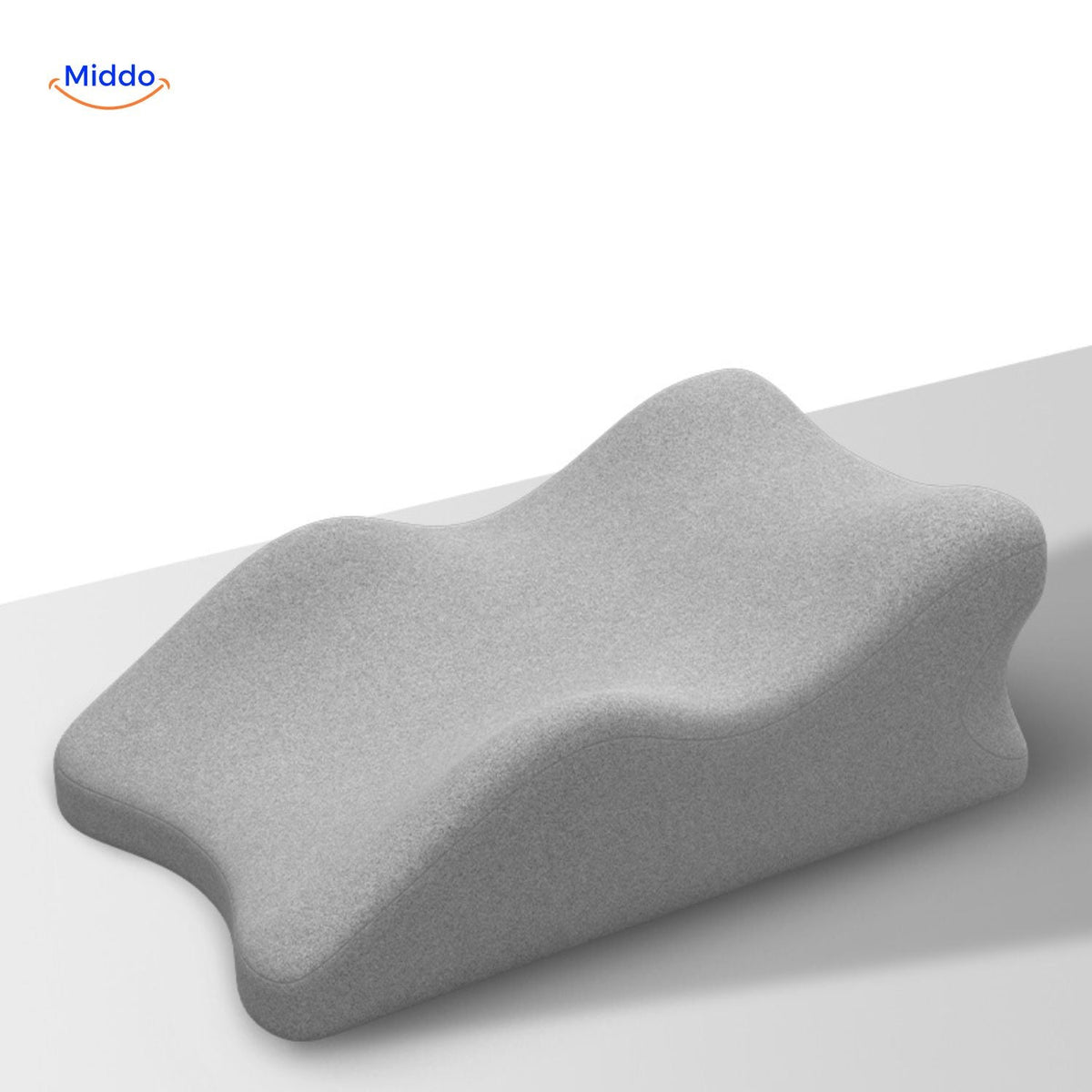 Beenkussen Elevatie Zwangerschap Grijs Comfortverhogend Ondersteunend Orthopedisch Kussen 60x36x24cm | Sulvida