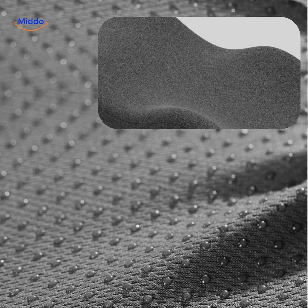 Beenkussen Elevatie Zwangerschap Grijs Comfortverhogend Ondersteunend Orthopedisch Kussen 60x36x24cm | Sulvida
