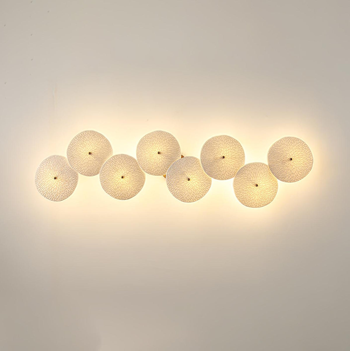 Wandlamp Keramiek Lotusbloem met Metalen Connector voor Slaapkamer Woonkamer Warm Licht Wandverlichting IP20 G4 | Sulvida