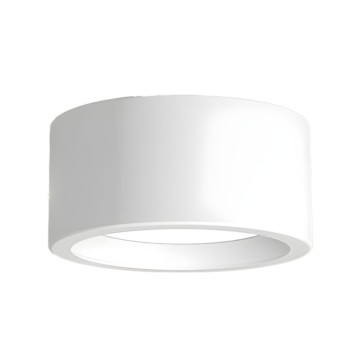 Compacte opbouw plafondlamp rond ijzer LED 7-21W dimbaar wit zwart modern interieur woonkamer slaapkamer | Sulvida