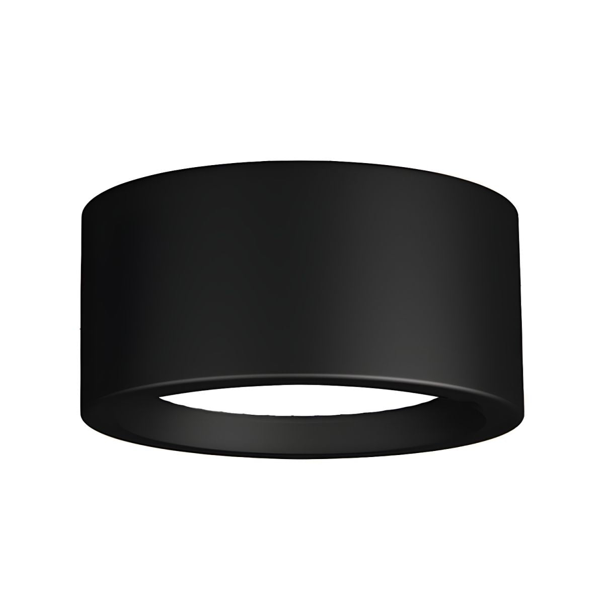 Compacte opbouw plafondlamp rond ijzer LED 7-21W dimbaar wit zwart modern interieur woonkamer slaapkamer | Sulvida