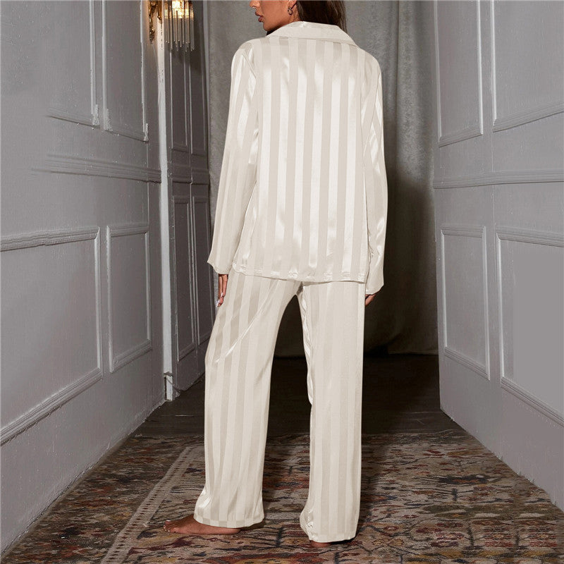 Zijden Dames Pyjama Set Luxe Nachtkleding Satijn voor Comfortabele Nachten Ultiem Ontspannen Gevoel Thuis | Sulvida