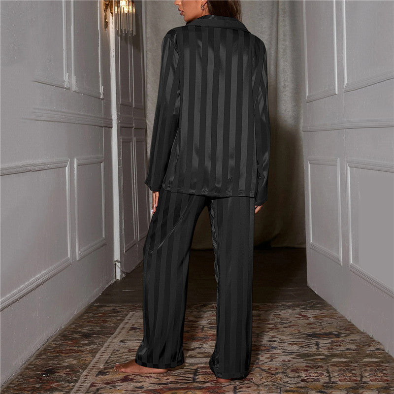 Zijden Dames Pyjama Set Luxe Nachtkleding Satijn voor Comfortabele Nachten Ultiem Ontspannen Gevoel Thuis | Sulvida