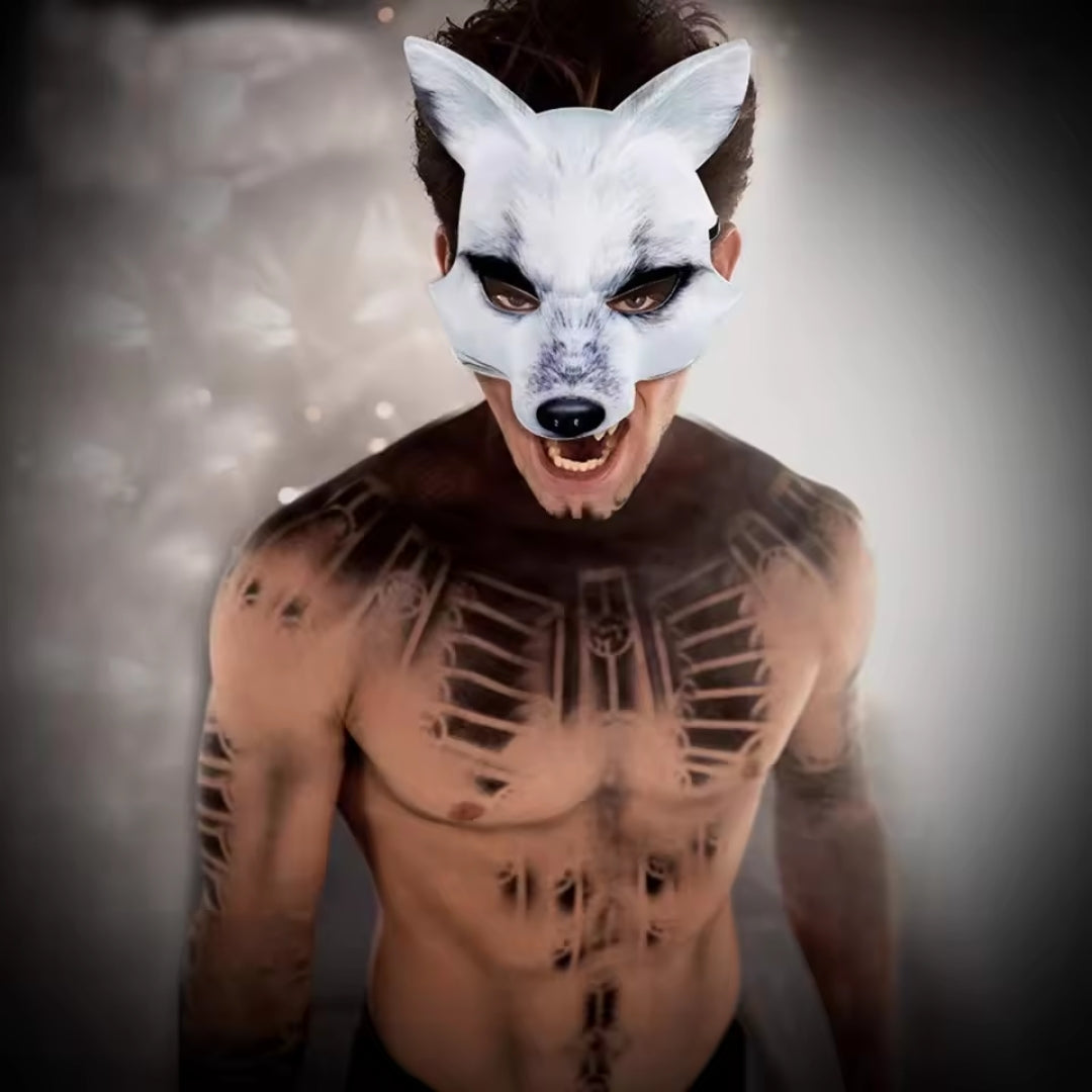 Dierenmasker Halfgezicht 3D Foam Design voor Feest Themafeesten Carnaval Kinderfeestjes Meerdere Dierenmotieven | Sulvida
