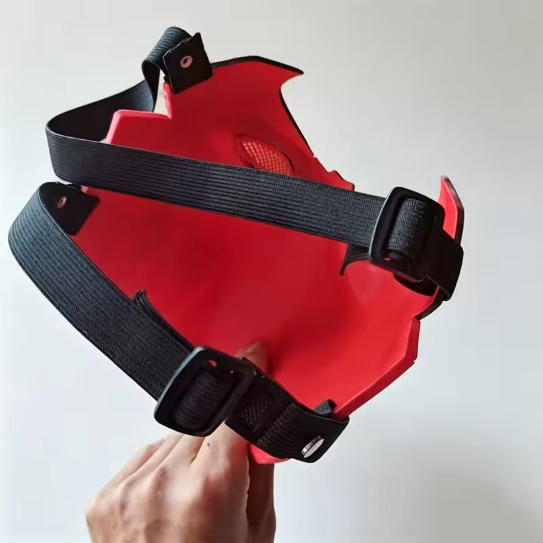 Cosplay Halfmasker Superheld Stijl Rood Kunststof Feestmasker voor Themafeesten Halloween Karakterkostuum | Sulvida