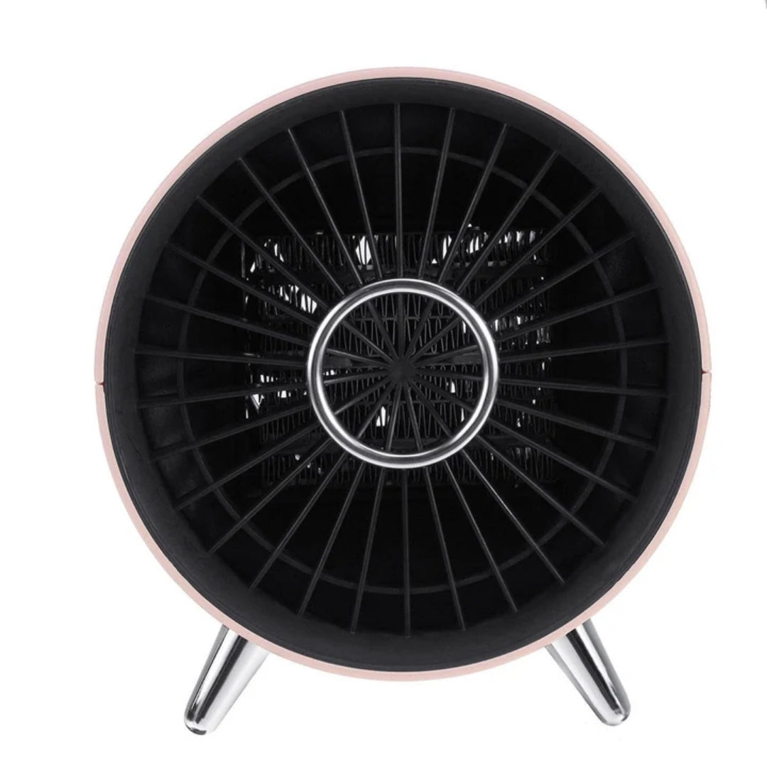 Keramische Mini Kachel 1360W Slimme Temperatuurregeling Wit Roze Veilig Kantoor Slaapkamer Energiezuinig | Sulvida