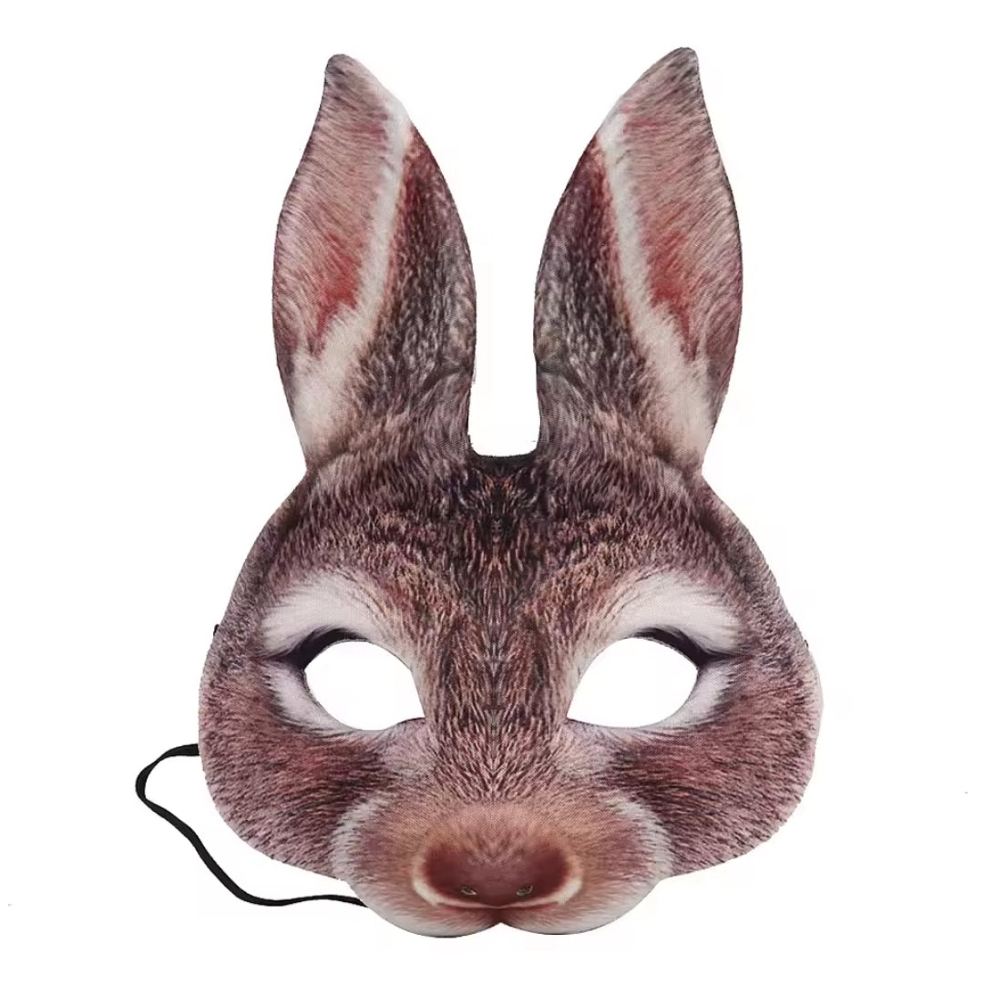 Dierenmasker Halfgezicht 3D Foam Design voor Feest Themafeesten Carnaval Kinderfeestjes Meerdere Dierenmotieven | Sulvida