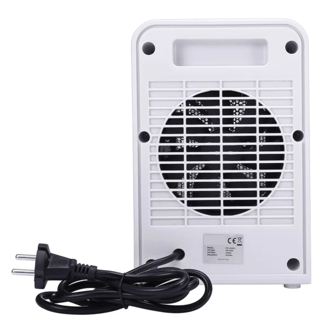 Compacte Elektrische Kachel met Dubbele Temperatuurinstelling Valbescherming Timerfunctie voor Ruimtes 21-30m² | Sulvida