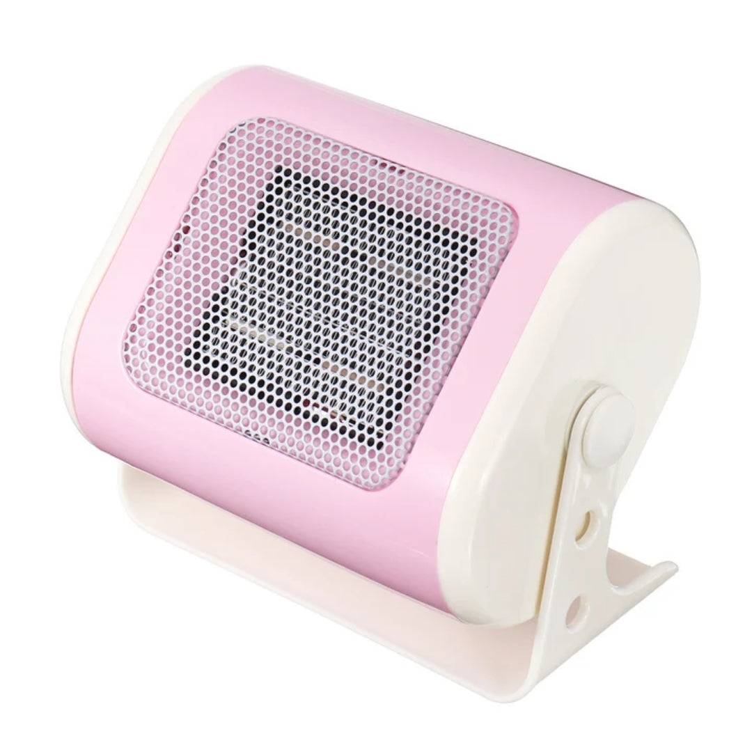 Compacte Keramische Ventilatorkachel 500W Energiezuinig voor Kleine Ruimtes Bureau Kantoor Garage Camper | Sulvida