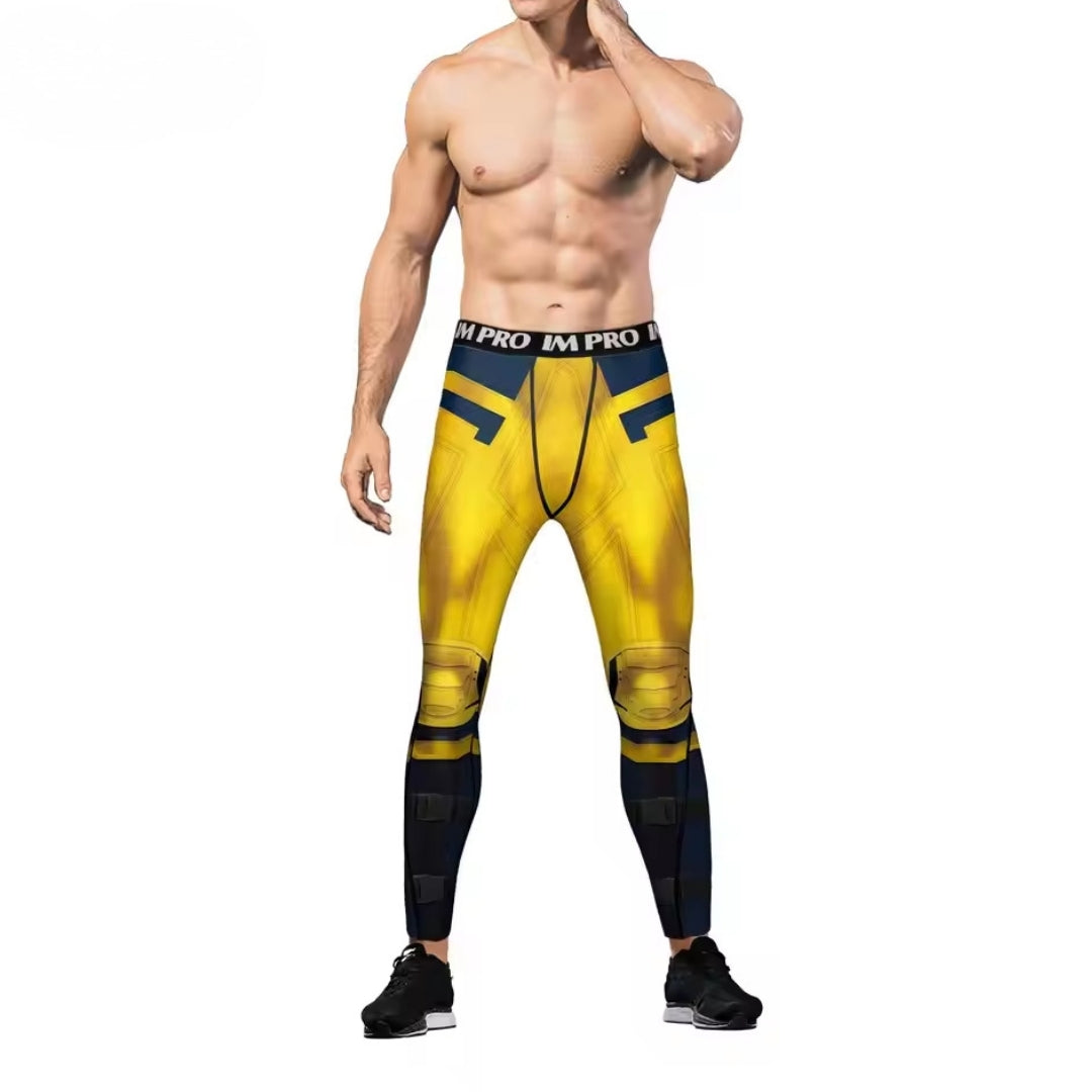 Superhelden Verkleedpak Set 4-delig Digitale Print Polyester Cosplay Themafeest Carnaval Herfstvakantie | Sulvida
