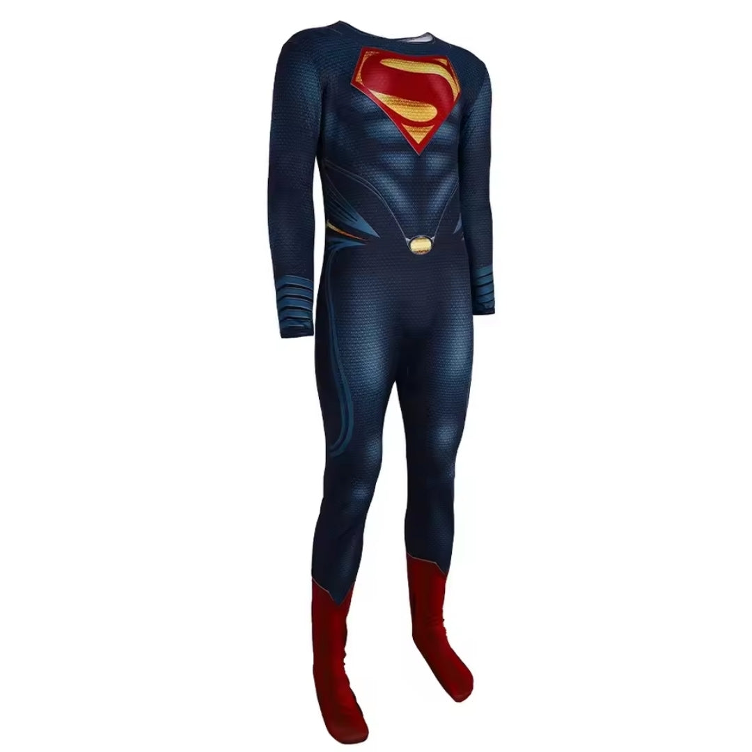 Superheldenpak met Cape voor Jongens Meisjes en Volwassenen Verkleedkleding Feestoutfit Cosplay Jumpsuit | Sulvida