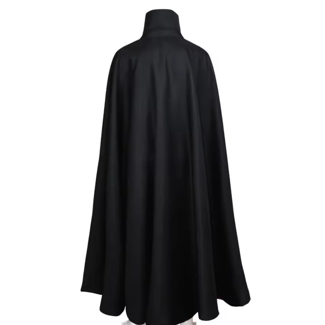 Gothic Cape met Sieraad Kraagketting Vampier Verkleedkleding Halloween Carnaval Cosplay Feest Kostuum | Sulvida