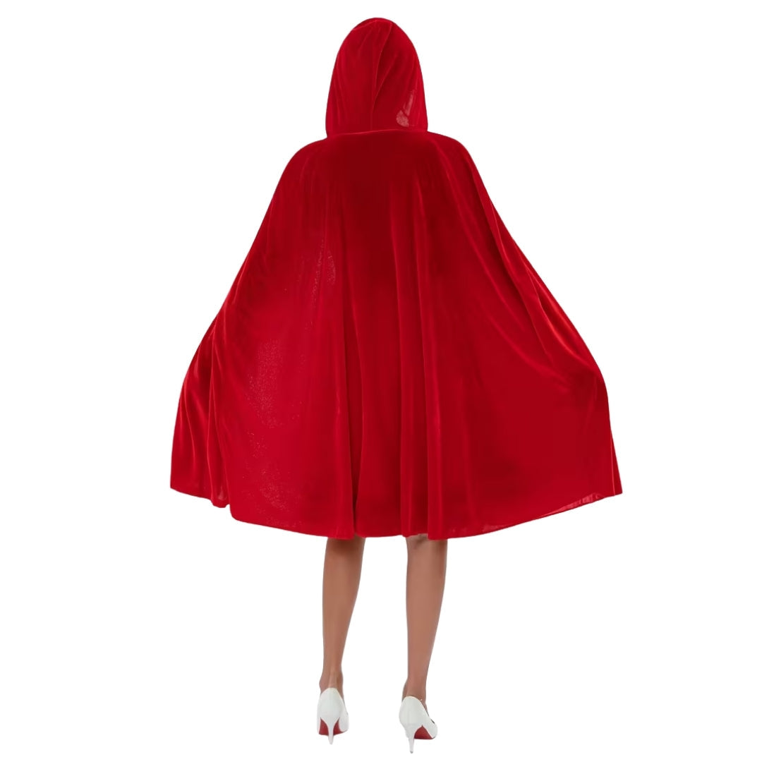 Sprookjeskostuum Driedelig Set met Cape en Handschoenen voor Dames Verkleedfeest Halloween Carnaval Prinsessen | Sulvida