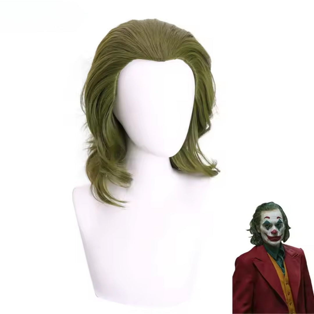 Clownkostuum voor Volwassenen met Groene Pruik Halloween Cosplay Carnaval Themafeest Verkleedkleding Outfit | Sulvida