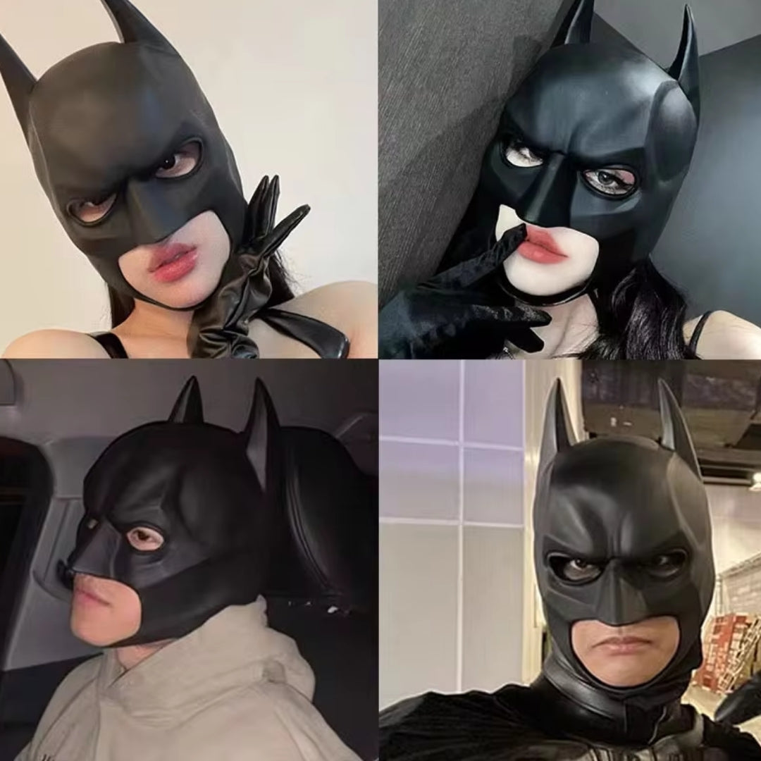 Vleermuis Cosplaymasker voor Volwassenen Latex Superhelden Karaktermasker Halloween Carnaval Feest Kostuum | Sulvida