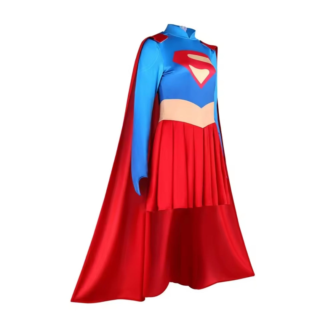 Heldinnen Jumpsuit met Cape voor Verkleedpartijen Carnaval Cosplay Thema-evenementen Dames Heren Kostuum | Sulvida