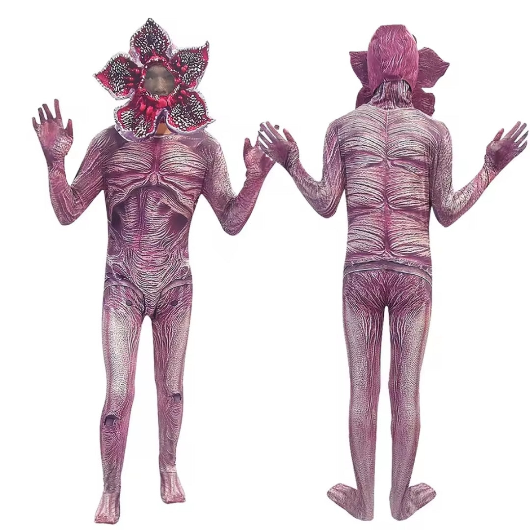 Monsterkostuum Kind met Masker Jumpsuit Horror Verkleedkleding Halloween Feest Cosplay Uniseks Polyester | Sulvida