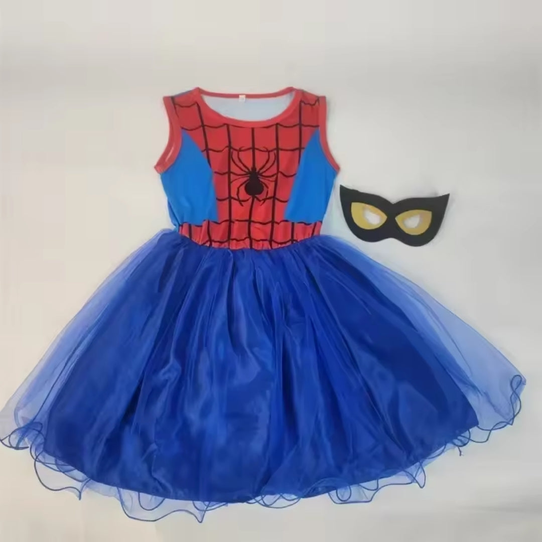 Superheldenkostuum Kind Spinnenprint Uniseks Verkleedkleding Feest Halloween Carnaval Polyester Maskerade | Sulvida