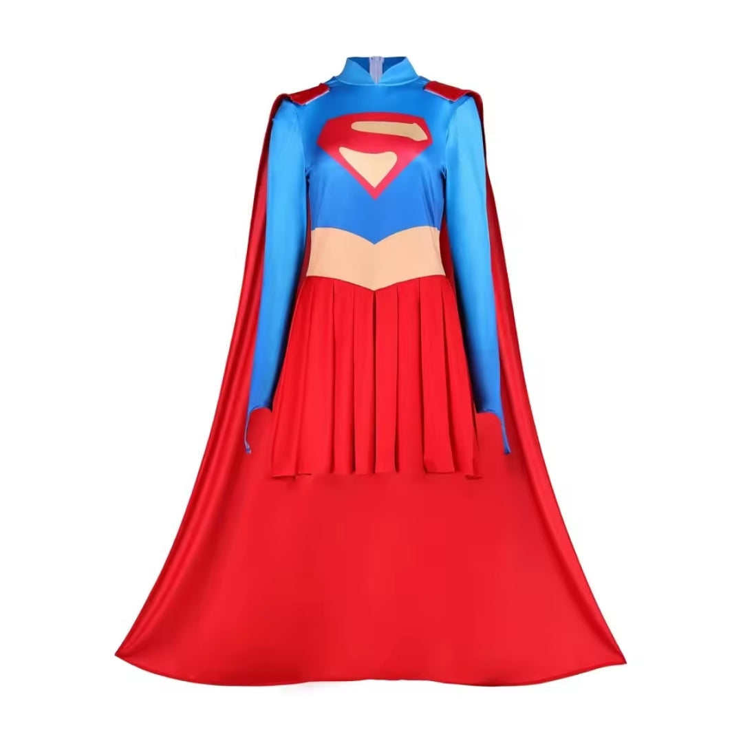 Heldinnen Jumpsuit met Cape voor Verkleedpartijen Carnaval Cosplay Thema-evenementen Dames Heren Kostuum | Sulvida