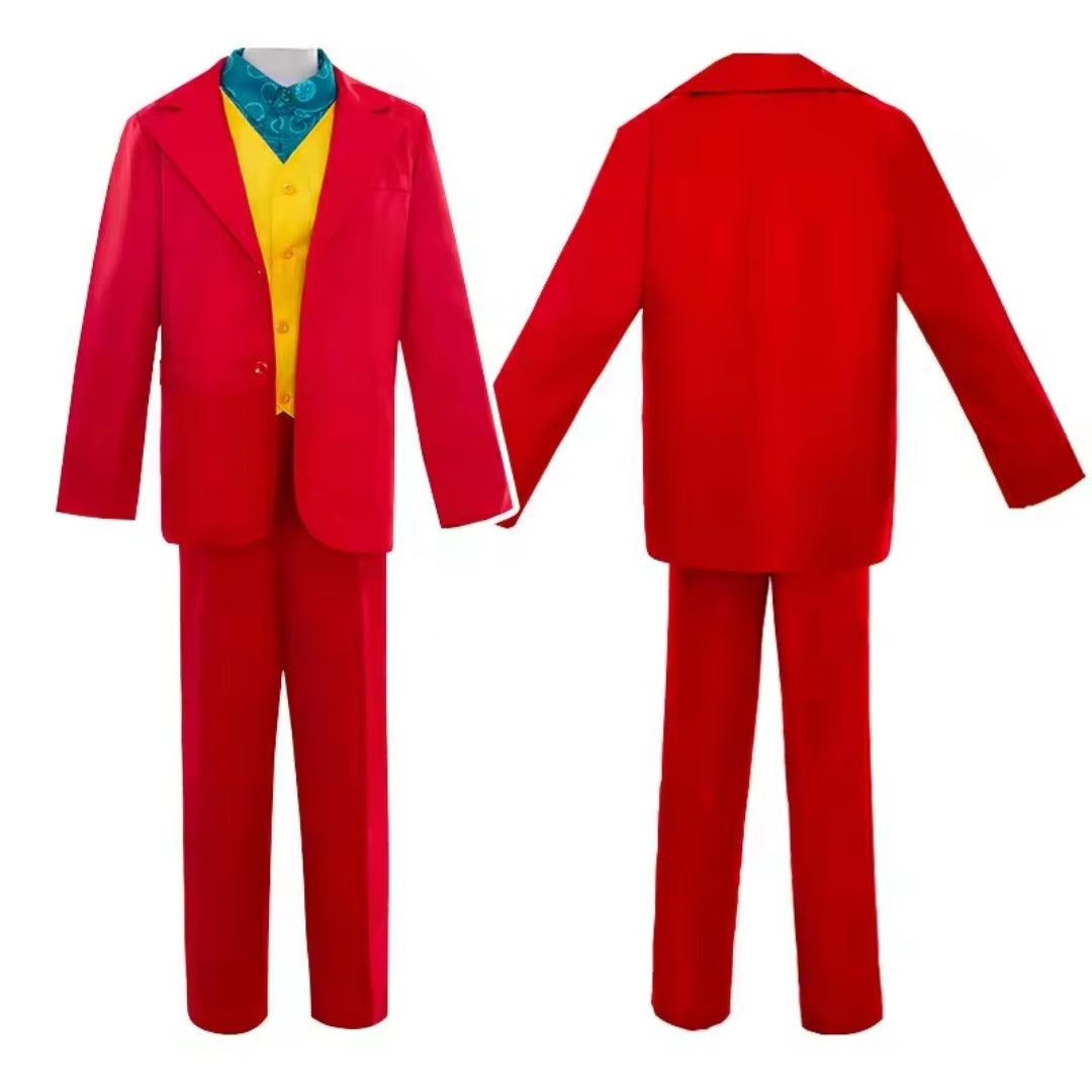 Clownkostuum voor Volwassenen met Groene Pruik Halloween Cosplay Carnaval Themafeest Verkleedkleding Outfit | Sulvida