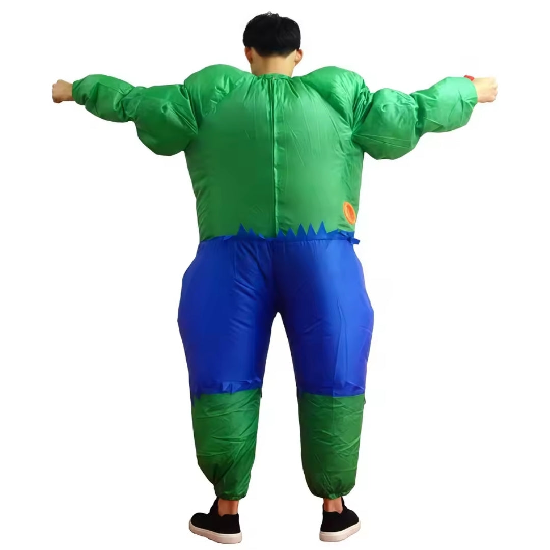 Opblaasbaar Superheldenkostuum Volwassenen Jumpsuit Verkleedkleding Themafeesten Halloween Carnaval Feest | Sulvida