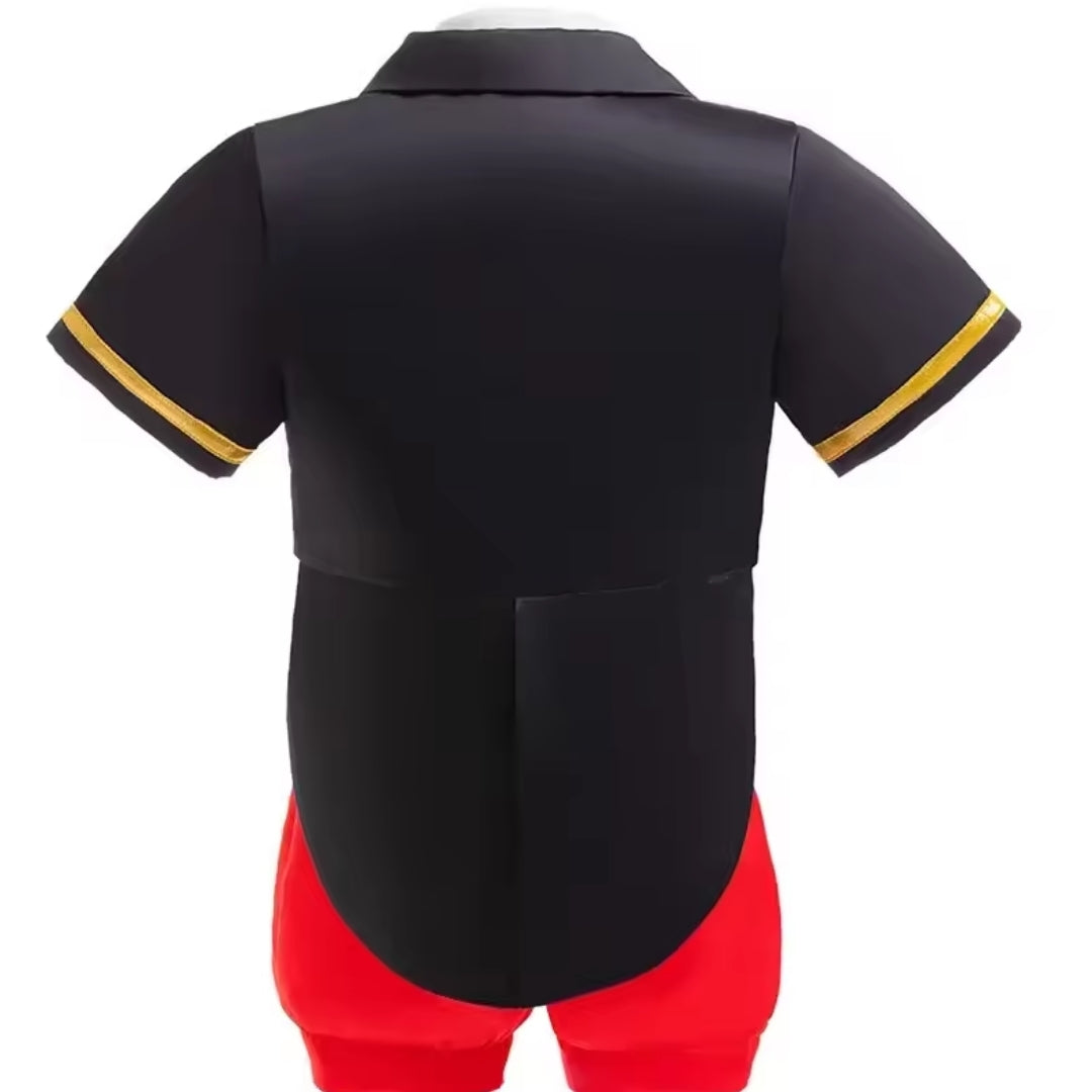 Drielig Cartoonkostuum voor Kinderen met Riem Polyester Verkleedset Halloween Carnaval Feest Speelgoed | Sulvida