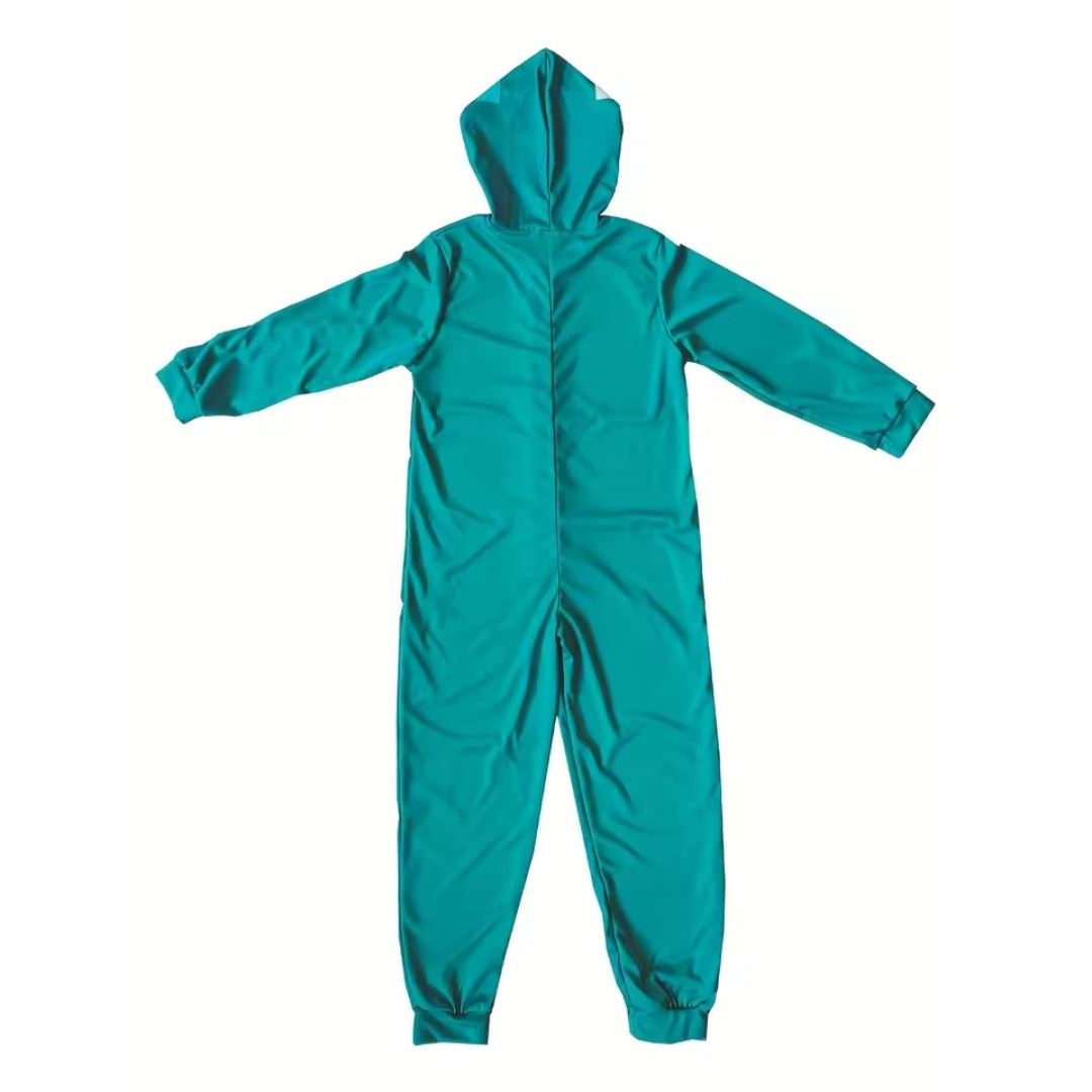 Pixeljumpsuit voor Kinderen Uniseks Gamethema Verkleedpak Carnaval Halloween Cosplayoutfit Feestkostuum | Sulvida