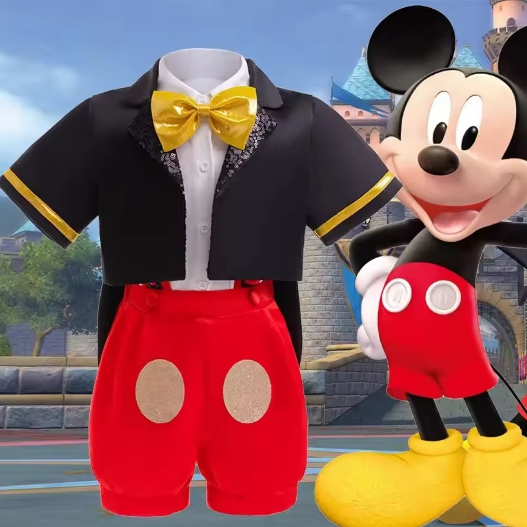Drielig Cartoonkostuum voor Kinderen met Riem Polyester Verkleedset Halloween Carnaval Feest Speelgoed | Sulvida