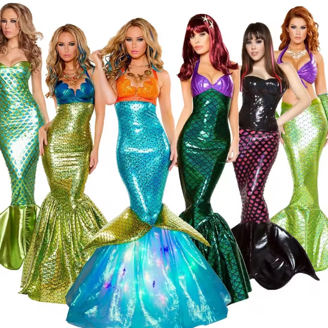 Zeemeermin Prinsessenjurk Polyester Cosplay Verkleedkostuum Halloween Carnaval Feest Themafeest Kinderen | Sulvida