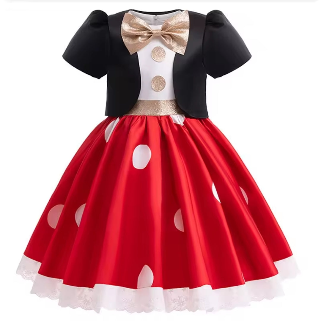 Tekenfilm Verkleedpak Kind Stippenprint Polyester Cosplay Feestkleding Halloween Carnaval Optocht Kostuum | Sulvida