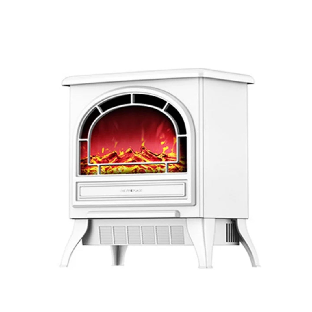 Elektrische Sfeerhaard 1800W Timer 3D Vlameffect Convectieverwarming Tot 30m² Afstandsbediening Woonkamer | Sulvida